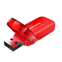 Pen Drive ADATA UV240 64GB USB 2.0 RED