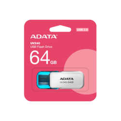 Pen Drive ADATA UV240 64GB USB 2.0 WHITE