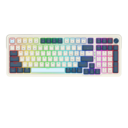 Teclado Redragon Eisa Pro K686 Blanco - Azul