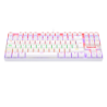 Teclado Redragon Kumara 2 K552 Rainbow Blanco
