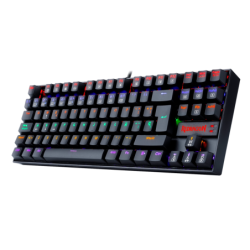 Teclado Redragon Kumara 2 K552 Rainbow Negro