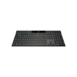 Teclado gamer CORSAIR RGB ultradelgado K100 AIR WIRELESS CHERRY MX Ultra Low Profile