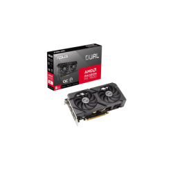 Placa de Video ASUS AMD DUAL RX7600 O8G EVO
