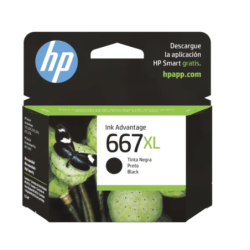 Cartucho HP 3YM81AL HP 667XL Black Ink Cartridge