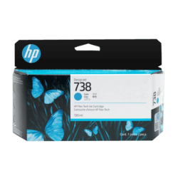 Cartucho HP 498N5A HP 738 130-ml Cyan DesignJet Ink