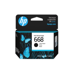 Cartucho HP 7FP37VL HP Advantage 668 NEGRO
