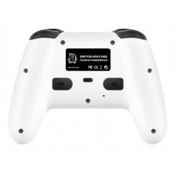 Joystick Raptor Apex Wireless p/PC/PS3/Swith/Android White
