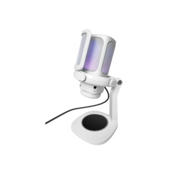 Microfono Raptor Vox RGB USB p/Streaming White