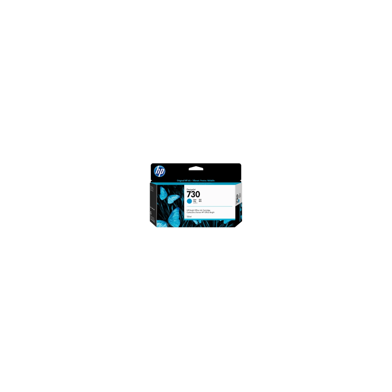 Cartucho de Tinta  Plotter HP   730  Cian