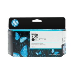 Cartucho de Tinta  Plotter HP 738 Negro