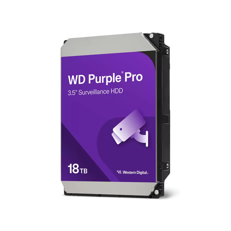 Disco Interno HDD WESTERN DIGITAL Purple Pro 18TB 3.5" SATA 3.0 512MB 7200rpm