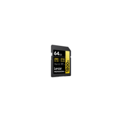 Tarjeta SDXC Lexar 1800X 64GB UHS-II  C10
