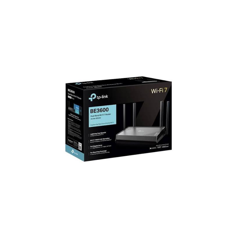 Router Tp-Link Archer Be220 Wifi 7 Be3600 4 Puertos