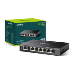 Switch Tp-Link Omada Es208G 8 Puertos Gigabit Administrable