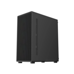 Gabinete Cooler Master Elite 350 Mini Tower 4 Fans ARGB Tempered Glass Black s/Fuente