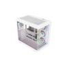 Gabinete Cooler Master Elite 600 Mid Tower 4 Fans ARGB Tempered Glass White s/Fuente