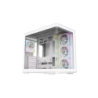 Gabinete Cooler Master Elite 600 Mid Tower 4 Fans ARGB Tempered Glass White s/Fuente