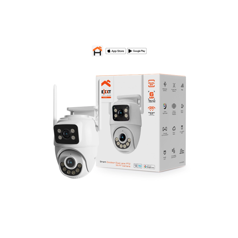 Camara Nexxt PTZ Wifi   doble lente