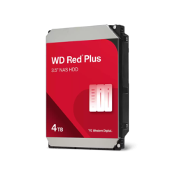 Disco Interno HDD WESTERN DIGITAL Red Plus 4TB 3.5" SATA 3.0 5400rpm