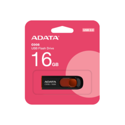 Pen Drive ADATA C008 RKD 16GB USB 2.0 C/ tapa des