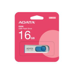 Pen Drive ADATA C008 RWE 16GB USB 2.0 C/ tapa des