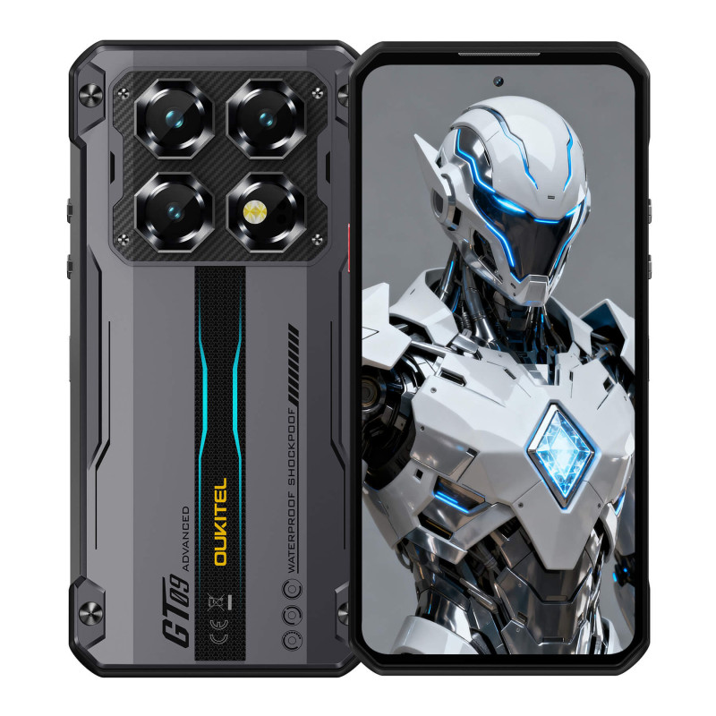 Celular Oukitel WP60 8GB 256GB Rugged Grado Militar 5G Color Negro