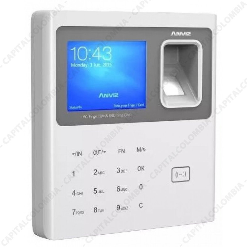 Control De Acceso Anviz W1 Pro Biométrico