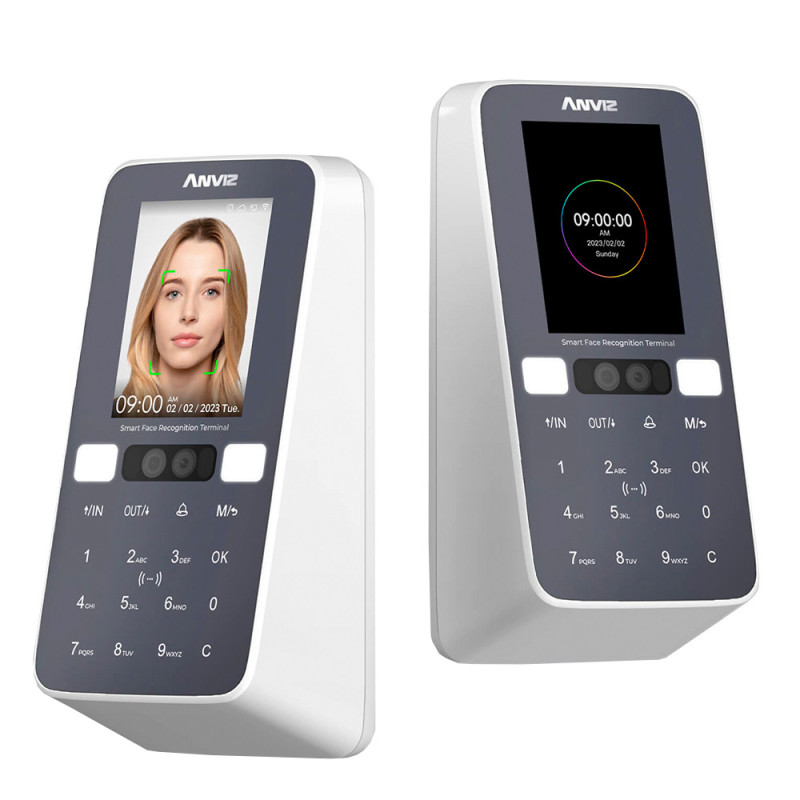 Anviz W3 Control De Acceso Facial Reconocimiento Biométrico W3 Smart Face Recognition