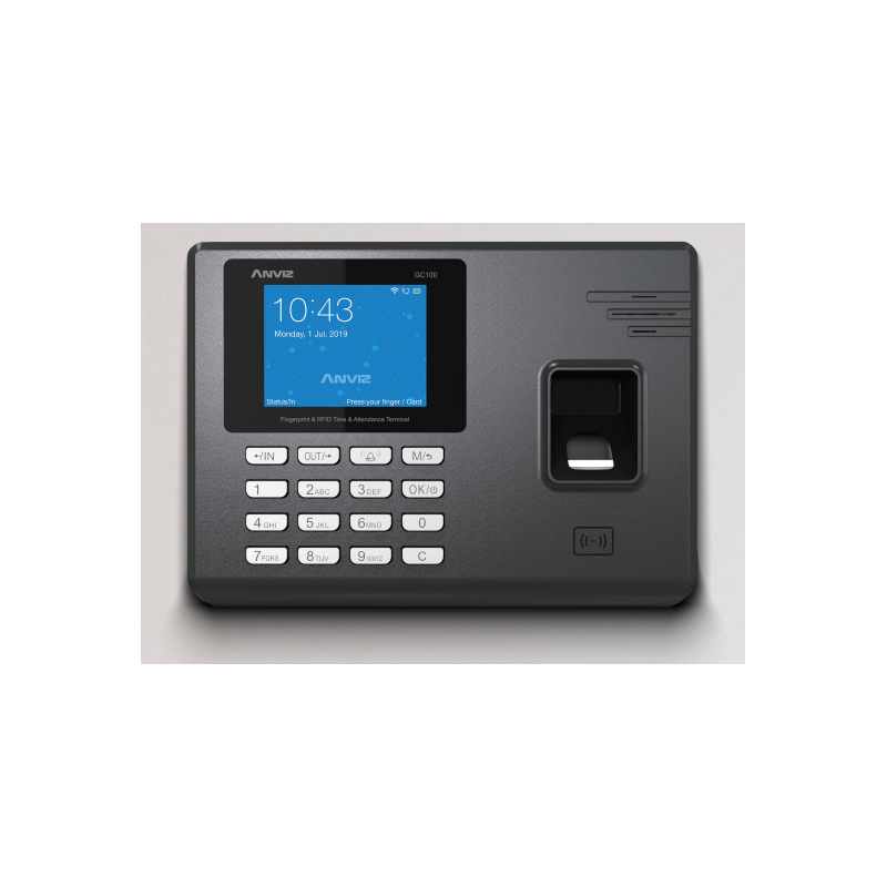 Control De Asistencia Anviz Gc100 Biométrico