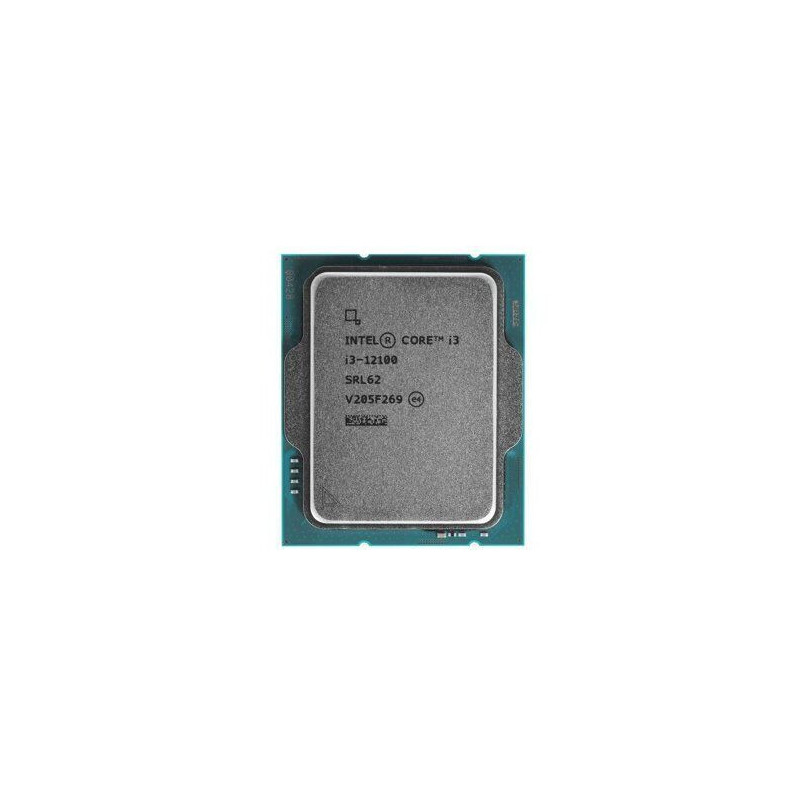 Procesador Intel Core I3 12100 Alderlake S1700 Tray