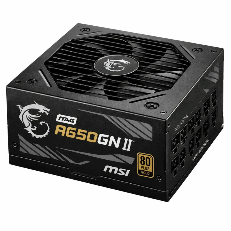 Fuente De Alimentación Msi Mag A650gn Ii 650w 80 Plus Gold