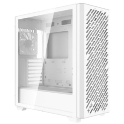 Gabinete XPG Valor Air Pro Blanco Con 4 Fans ARGB Y Panel De Vidrio Templado