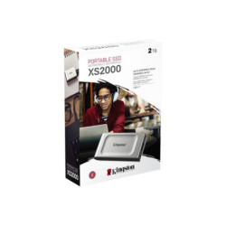 Ssd Externo Kingston Xs2000 2Tb Disco Rígido Portátil