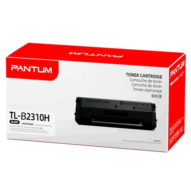 Toner Pantum Tl B2310H Negro 1600 Páginas