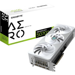 Placa De Vídeo Gigabyte Rtx 5070 Ti Aero Oc 16Gb   White