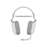Auricular gaming cableado Corsair HS80 RGB USB  blanco
