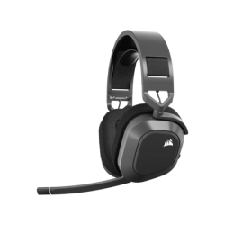 Auriculares gaming CORSAIR HS80 MAX WIRELESS  gris acero