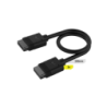 Cable CORSAIR iCUE LINK 2x 200mm con conector derecho negro