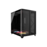 Gabinete CORSAIR AIR 5400 LX-R RGB iCUE LINK Mid Tower con triple cámara Negro