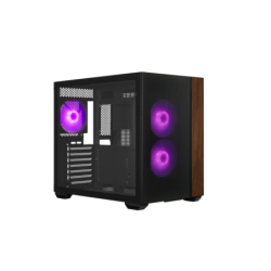Gabinete Cooler Master Elite 660 Mid Tower 3 Fans ARGB Tempered Glass Black...