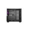 Gabinete Cooler Master Elite 660 Mid Tower 3 Fans ARGB Tempered Glass Black s/Fuente