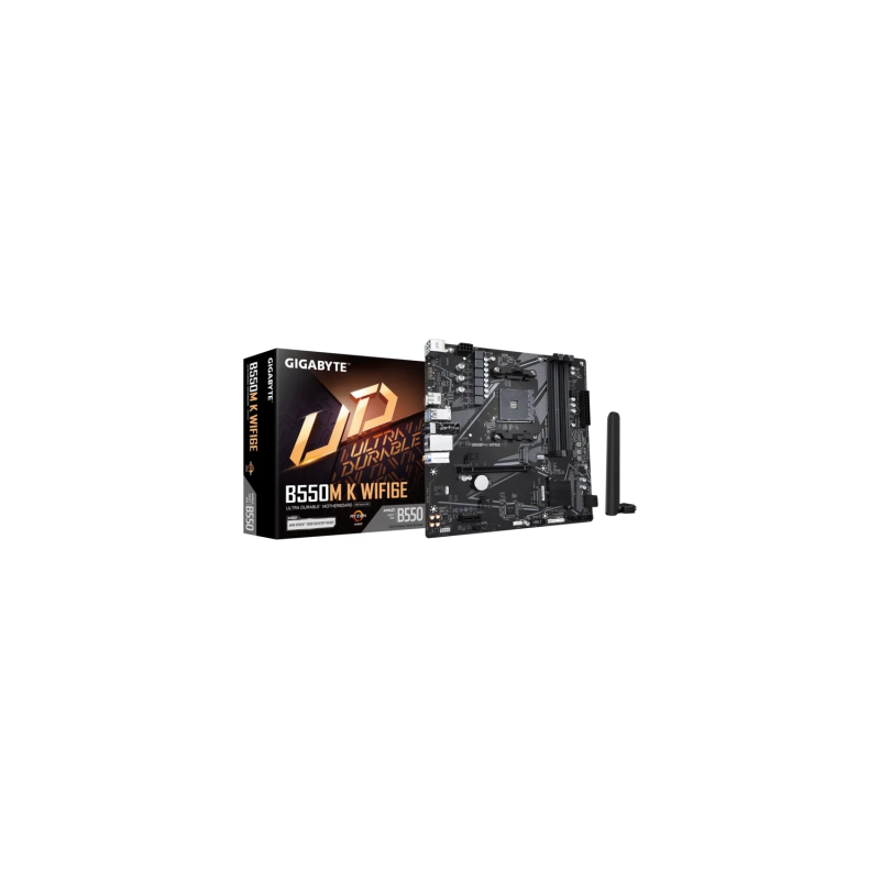 Motherboard GIGABYTE B550M K WIFI6E AM4 DDR4