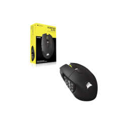 Mouse gamer CORSAIR MMO SCIMITAR ELITE Wireless SE  gris metálico