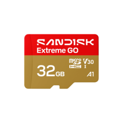 Tarjeta de Memoria SanDisk Extreme GO microSDHC 32GB UHS-I U3 V30 A2 100MB/s