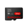 Tarjeta de Memoria SanDisk Video microSDXC 64GB UHS-I Class 10 100MB/s
