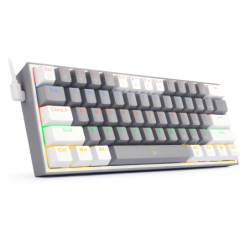 Teclado Inalámbrico Fizz Pro K616 Gris/Blanco