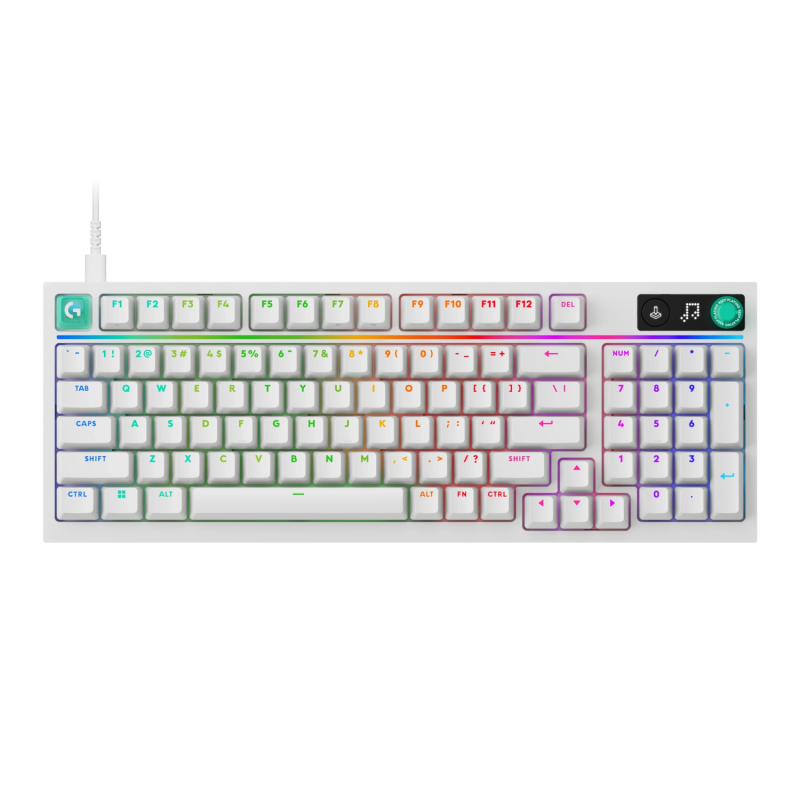Teclado Logitech G316 X 98 Blanco