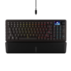 Teclado gamer CORSAIR VANGUARD 96 Mecánico inalámbrico Backlit RGB LED MLX...
