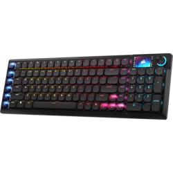 Teclado gamer CORSAIR Vanguard Air 99 Inalámbrico Low Profile Optical-Mechanical RGB LED Negro