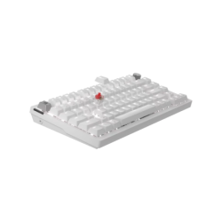 Teclado gamer mecanico Corsair K65 PLUS 75% RGB Mac/PC  Frost White